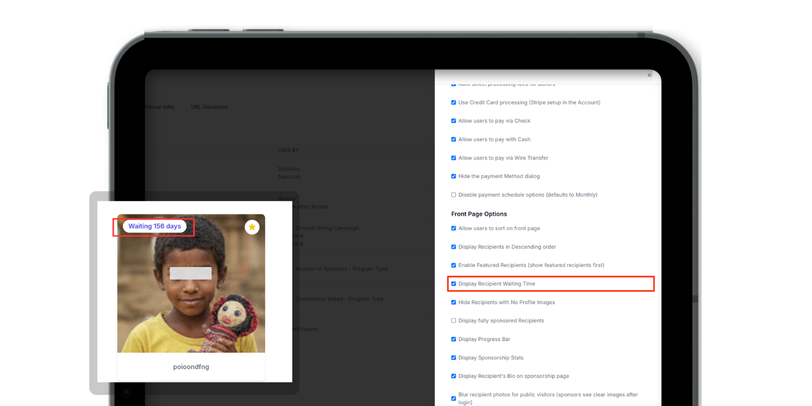 Recipient Waiting Time Display.png
