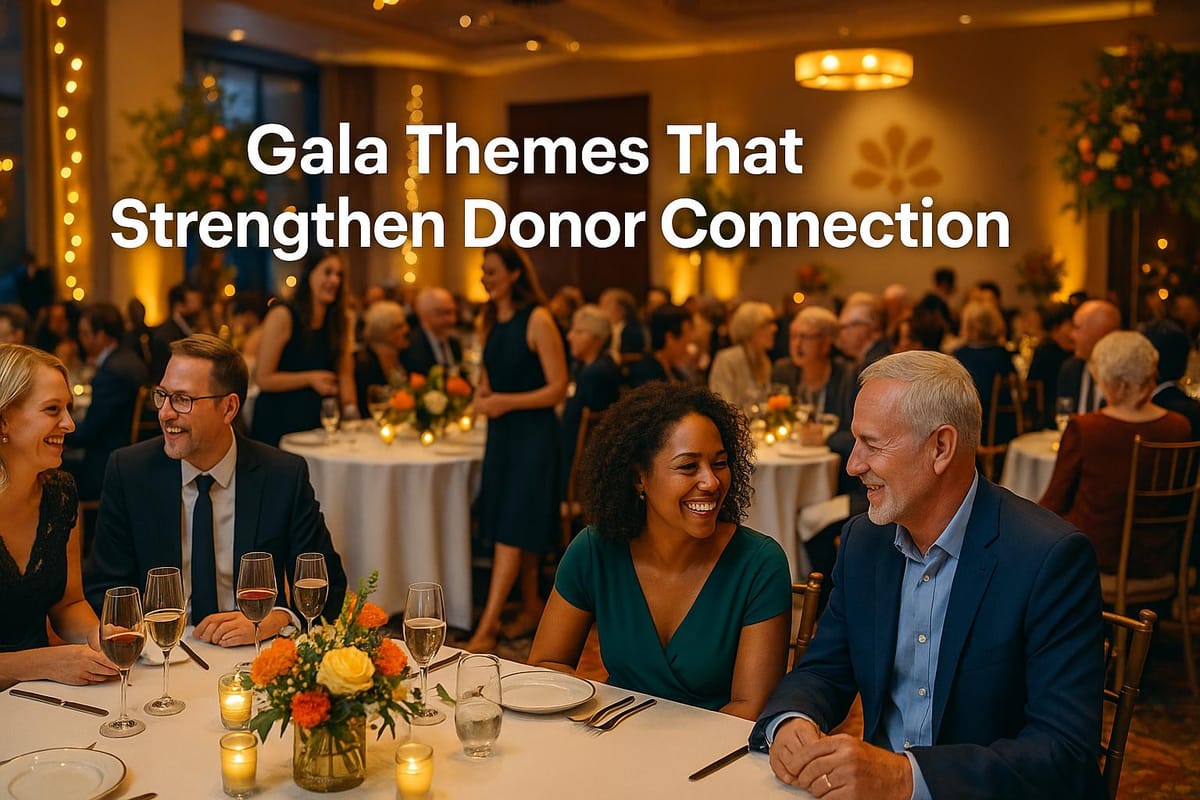 Gala Themes That Strengthen Donor Connection