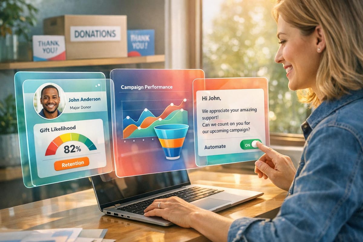 From Insights to Action: AI Analytics for Smarter Fundraising