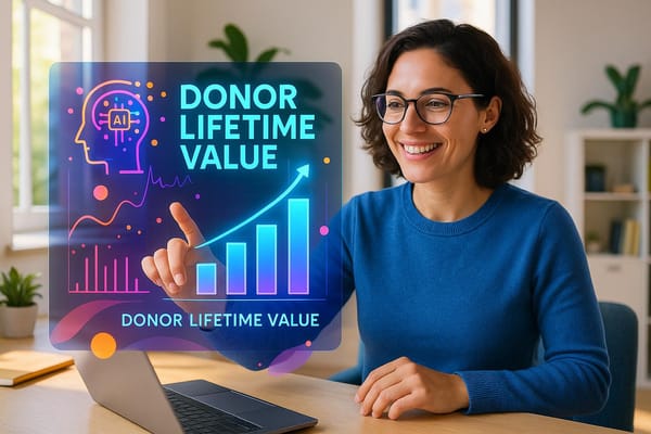 Using AI and Donor Lifetime Value for Fundraising
