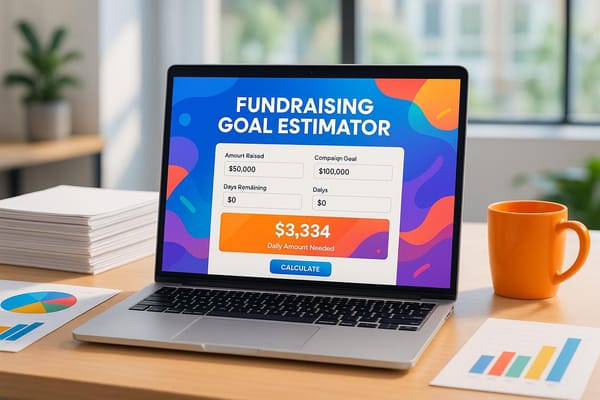 Fundraising Goal Estimator