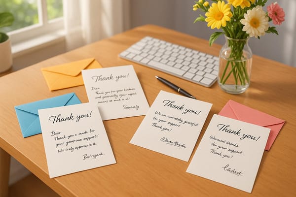 Donor Communication Template Generator