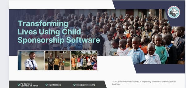 How UCSS Increased Donations by 50% Using Child Sponsorship Software